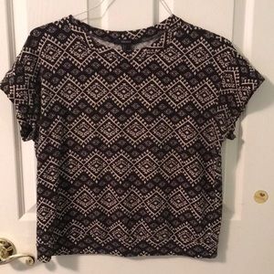 Tribal Print Top